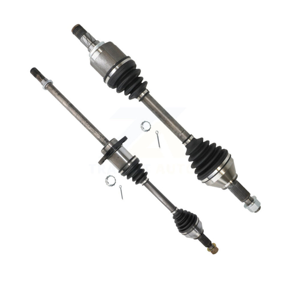 Front CV Axle Shaft Kit For 2009-2014 Nissan Maxima 3.5L with Automatic CVT transmission KCV-100110