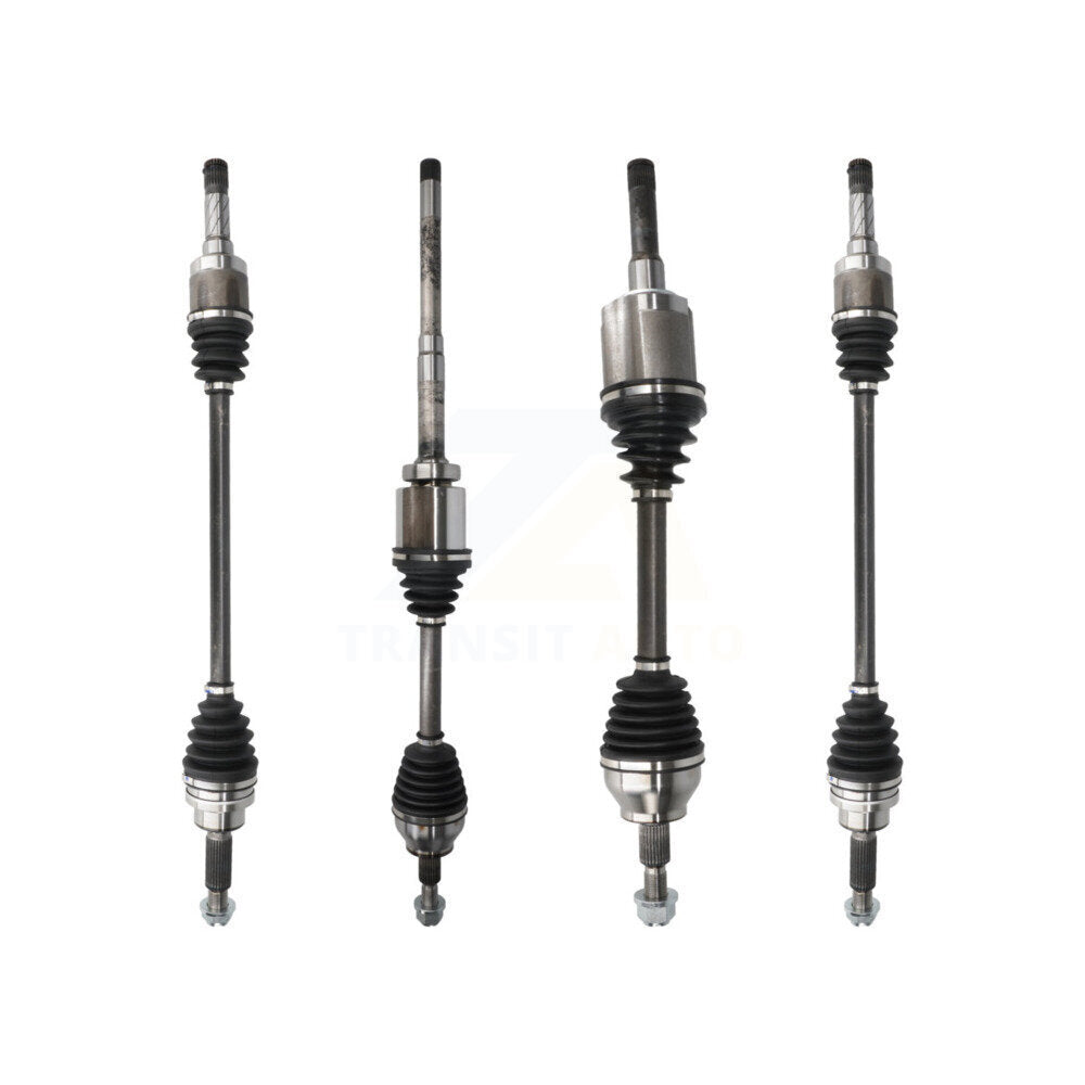 Front Rear CV Axle Drive Shaft Complete Assembly Kit For Ford Escape Primary Design KCV-100181