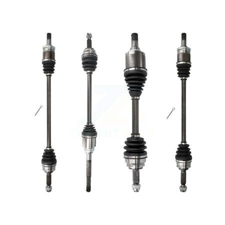Front Rear CV Axle Drive Shaft Assembly Kit For Jeep Patriot Compass Dodge Caliber KCV-100182