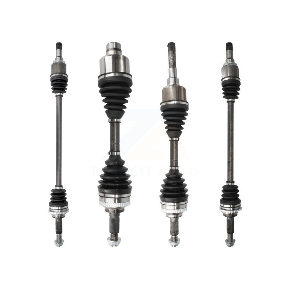 Front Rear CV Axle Drive Shaft Complete Assembly Kit For 2008 Ford Escape Mazda Tribute KCV-100185
