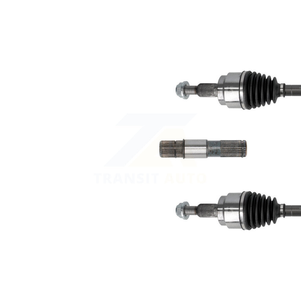 Front CV Axle Drive Shaft Assembly & Intermediate Kit For Dodge Ram 1500 4WD KCV-100194