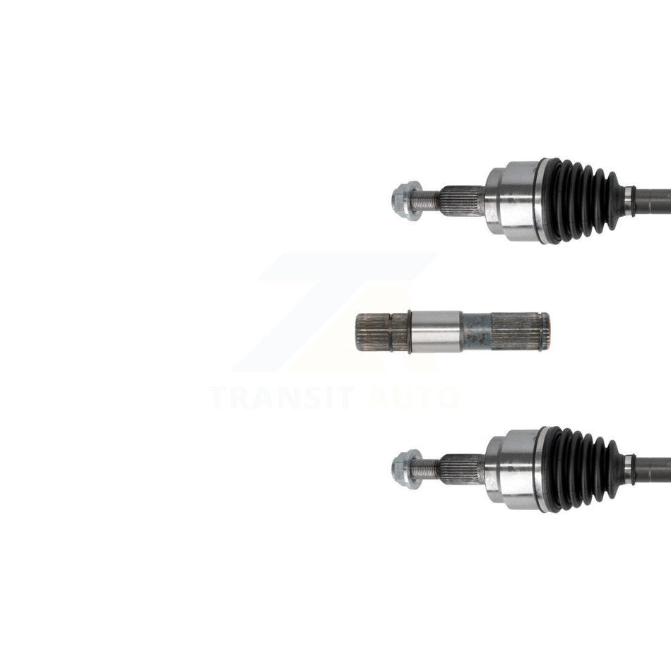 Front CV Axle Drive Shaft Assembly & Intermediate Kit For Dodge Ram 1500 4WD KCV-100194