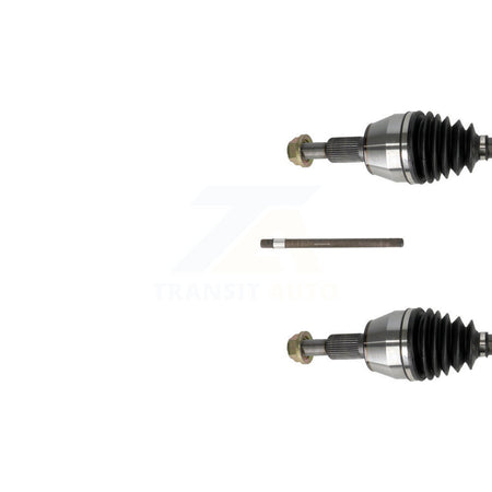 Front CV Axle Drive Shaft & Intermediate Kit For Ram Dakota Mitsubishi Raider 4WD KCV-100196