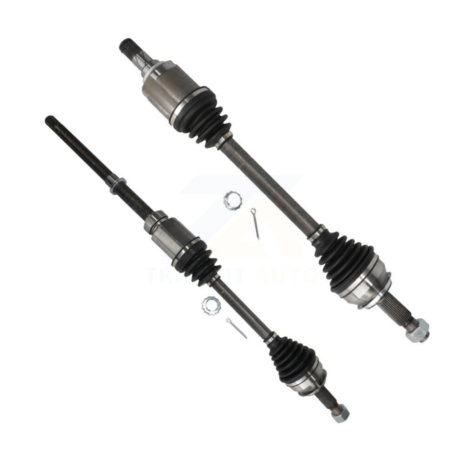Front CV Axle Shaft Kit For 2018 Nissan Rogue AWD with 2.5L Automatic CVT transmission KCV-100268