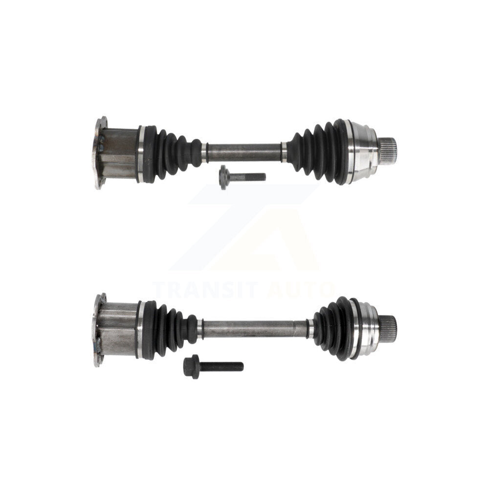 Front CV Axle Drive Shaft Complete Assembly Kit For Audi A4 Quattro A5 KCV-100286