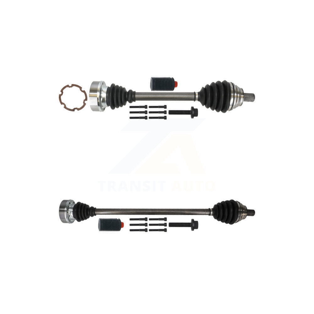 Front CV Axle Drive Shaft Assembly Kit For Volkswagen Golf Jetta SportWagen Alltrack KCV-100320