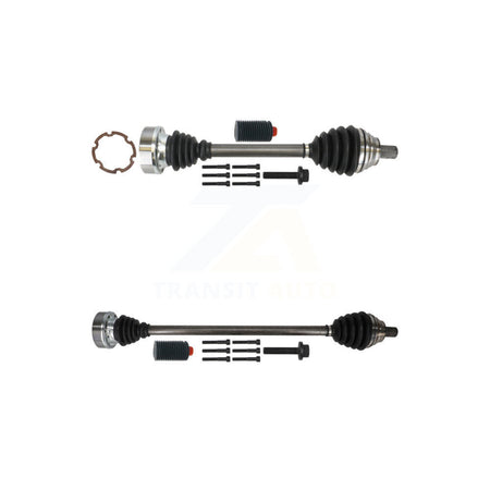 Front CV Axle Drive Shaft Assembly Kit For Volkswagen Golf Jetta SportWagen Alltrack KCV-100320