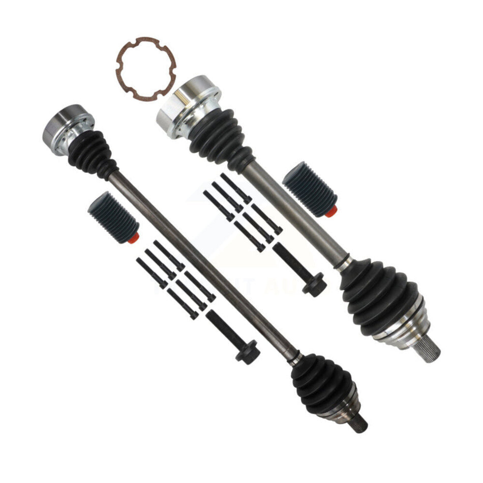 Front CV Axle Drive Shaft Assembly Kit For Volkswagen Golf Jetta SportWagen Alltrack KCV-100320