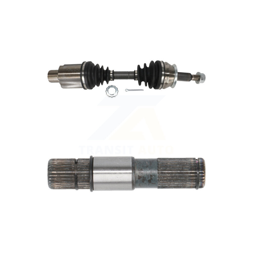 Front Left CV Axle Drive Shaft & Intermediate Kit For Dodge Dakota Durango 4WD KCV-100378