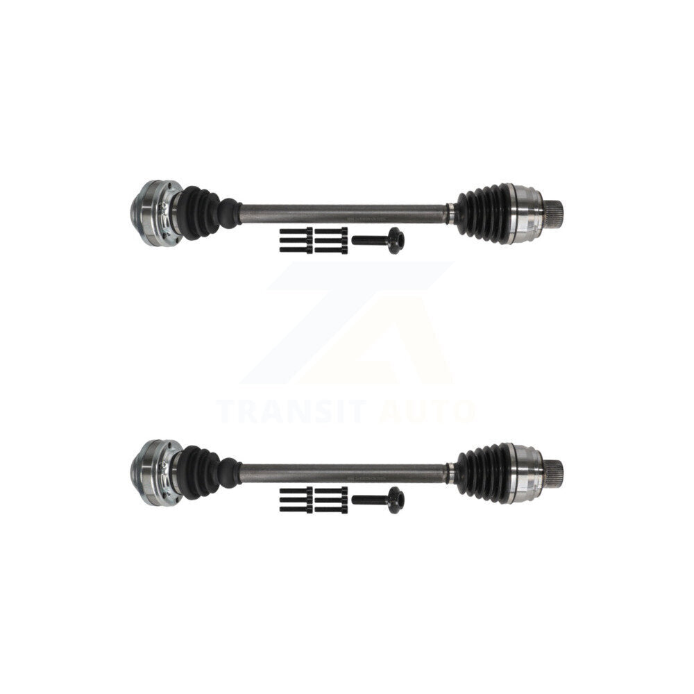 Rear CV Axle Drive Shaft Assembly Kit For Audi Q5 A6 Quattro A7 SQ5 A8 S6 RS7 S7 S8 KCV-100394