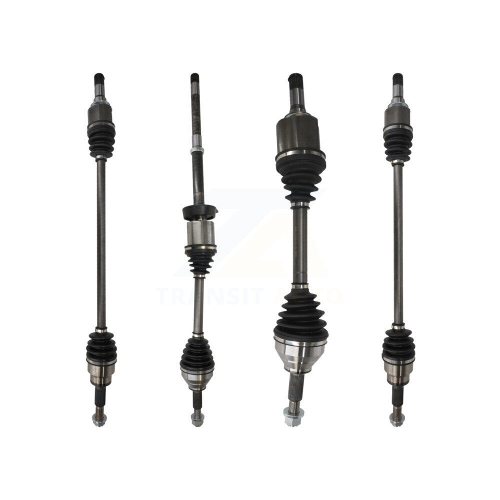 Front Rear CV Axle Drive Shaft Complete Assembly Kit For Ford Explorer AWD with 3.5L KCV-100400