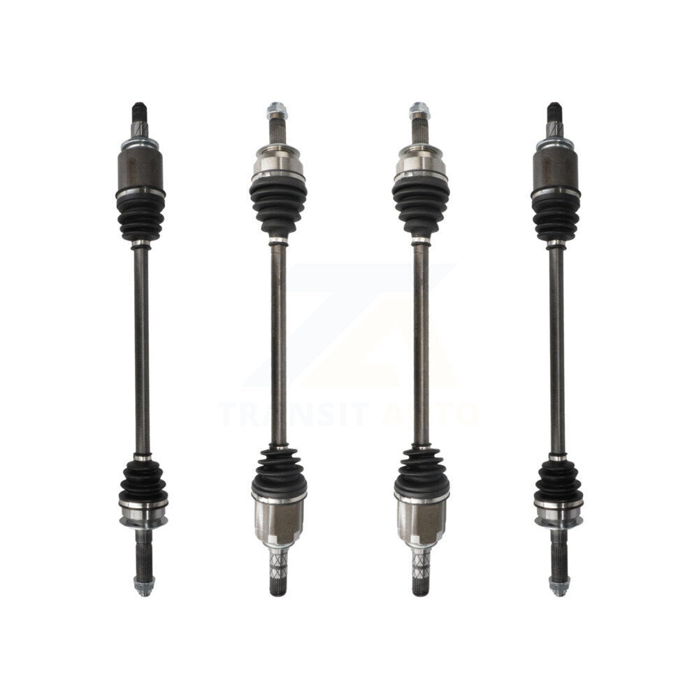 Front Rear CV Axle Drive Shaft Complete Assembly Kit For Subaru Outback Forester Legacy KCV-100404