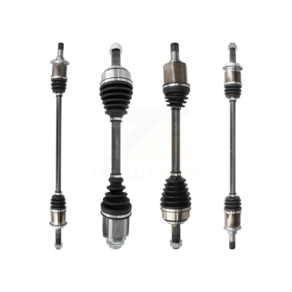 Front Rear CV Axle Drive Shaft Kit For 2002-2006 Honda CR-V 4WD with 2.4L Primary Design KCV-100406