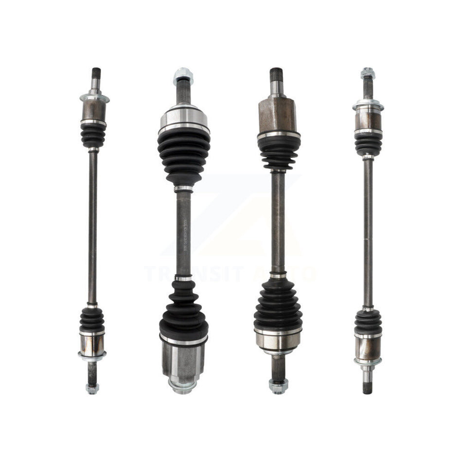 Front Rear CV Axle Drive Shaft Kit For 2002-2006 Honda CR-V 4WD with 2.4L Primary Design KCV-100406