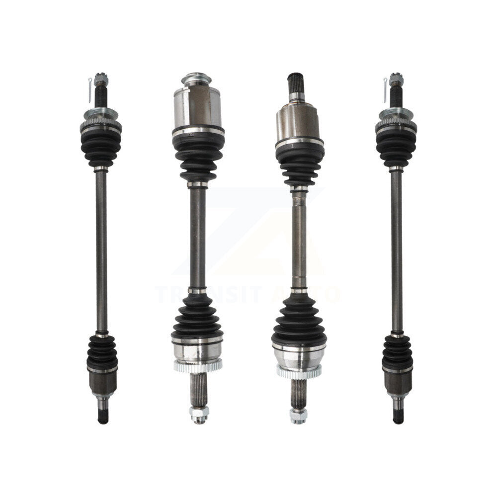 Front Rear CV Axle Drive Shaft Complete Assembly Kit For Hyundai Santa Fe Kia Sorento KCV-100414