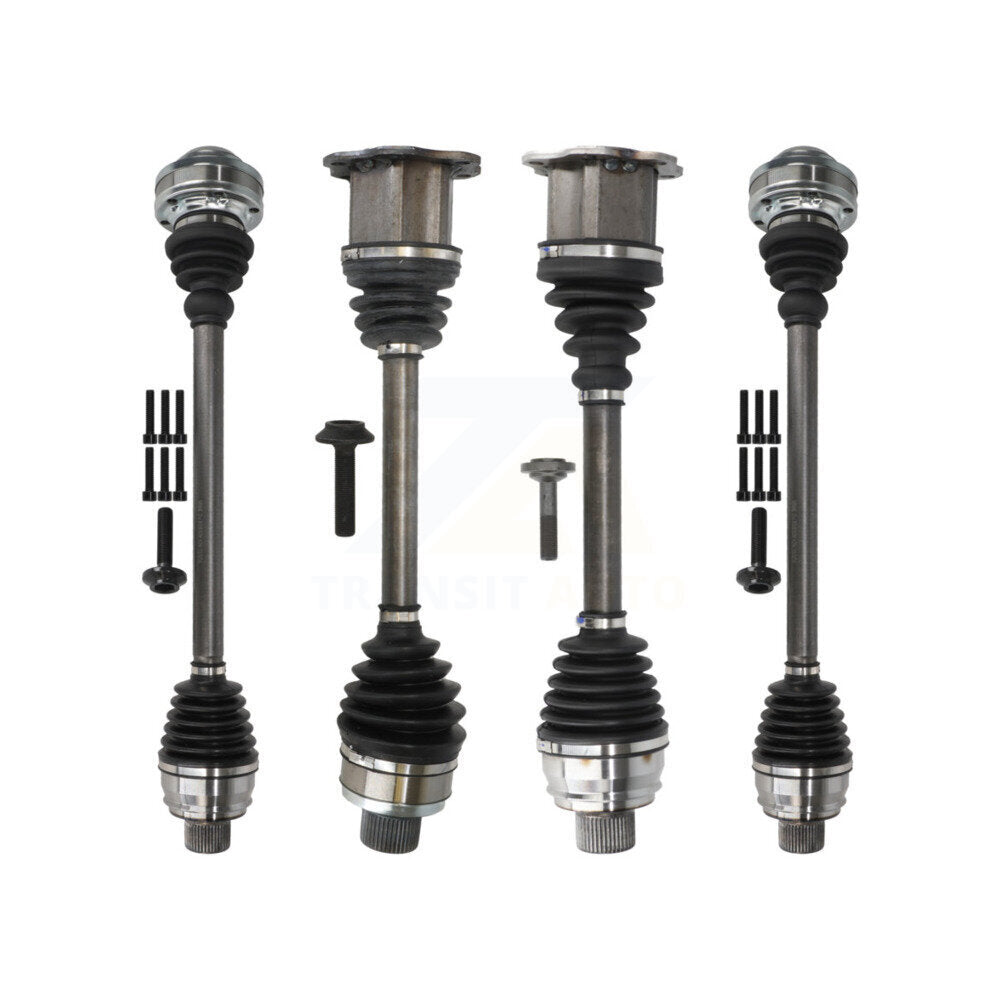 Front Rear CV Axle Drive Shaft Complete Assembly Kit For Audi Q5 KCV-100417