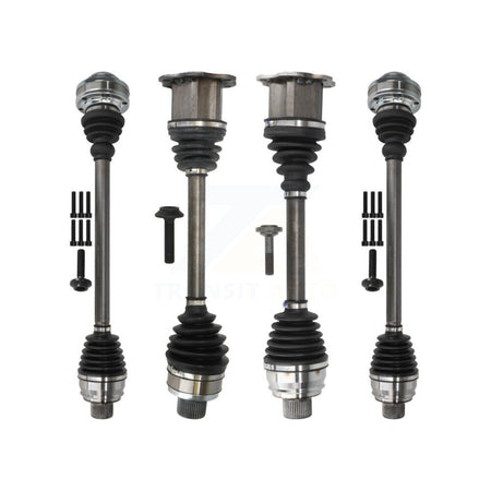 Front Rear CV Axle Drive Shaft Complete Assembly Kit For Audi Q5 KCV-100417