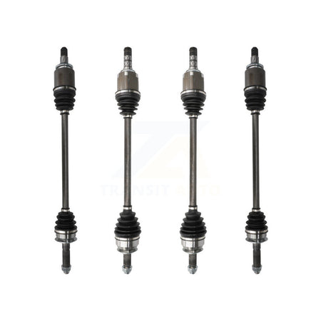 Front Rear CV Axle Drive Shaft Complete Assembly Kit For Subaru Forester Impreza WRX KCV-100423