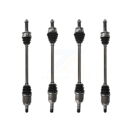 Front Rear CV Axle Drive Shaft Complete Assembly Kit For Subaru Impreza KCV-100426