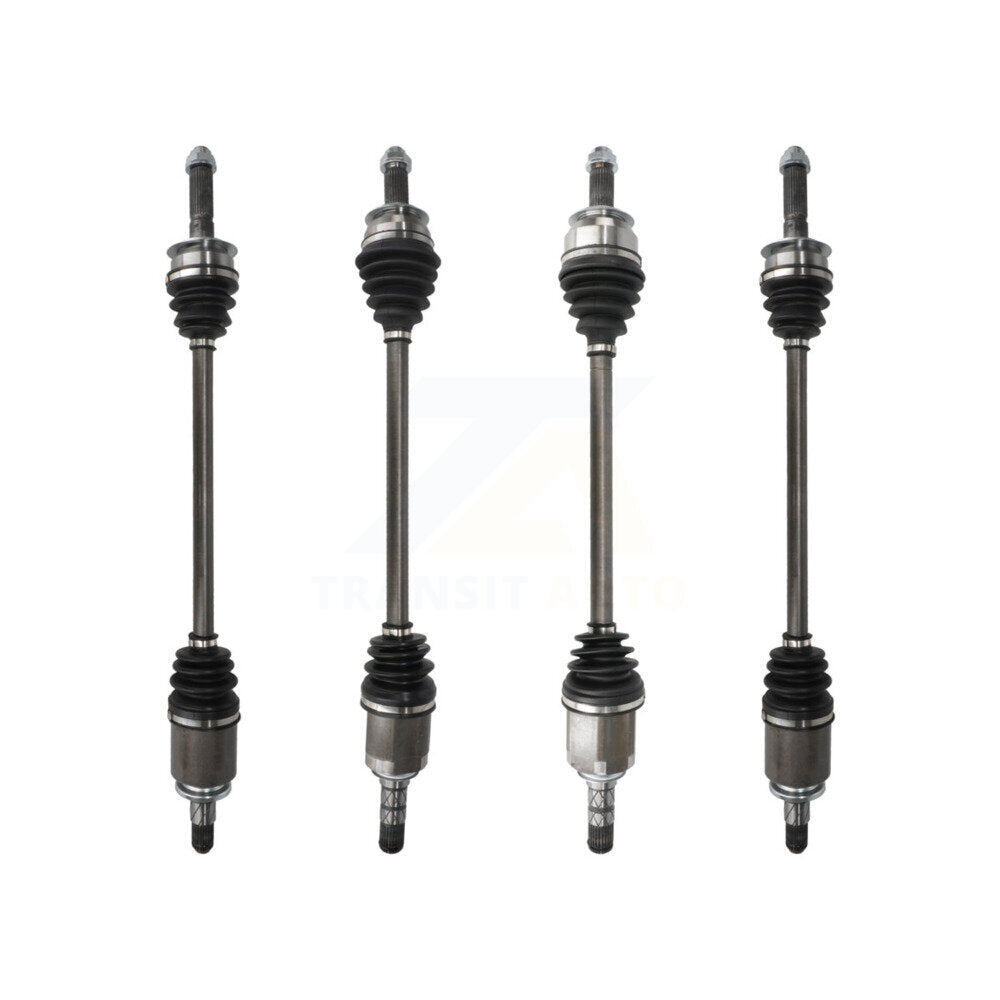 Front Rear CV Axle Drive Shaft Complete Assembly Kit For Subaru Impreza KCV-100428