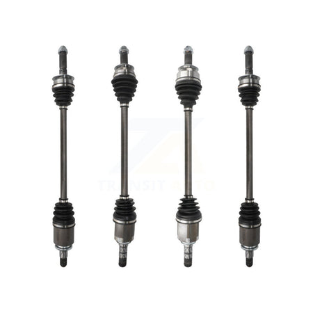 Front Rear CV Axle Drive Shaft Complete Assembly Kit For Subaru Impreza KCV-100428