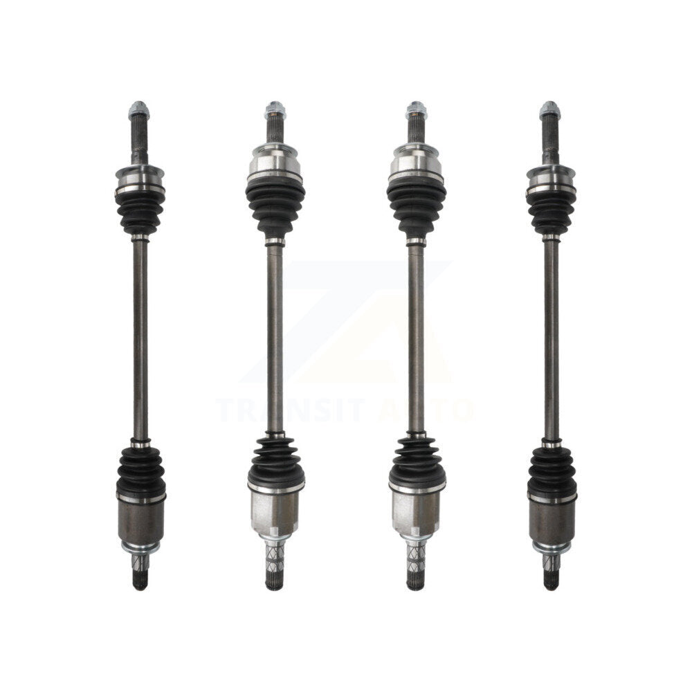 Front Rear CV Axle Drive Shaft Complete Assembly Kit For Subaru Impreza KCV-100429