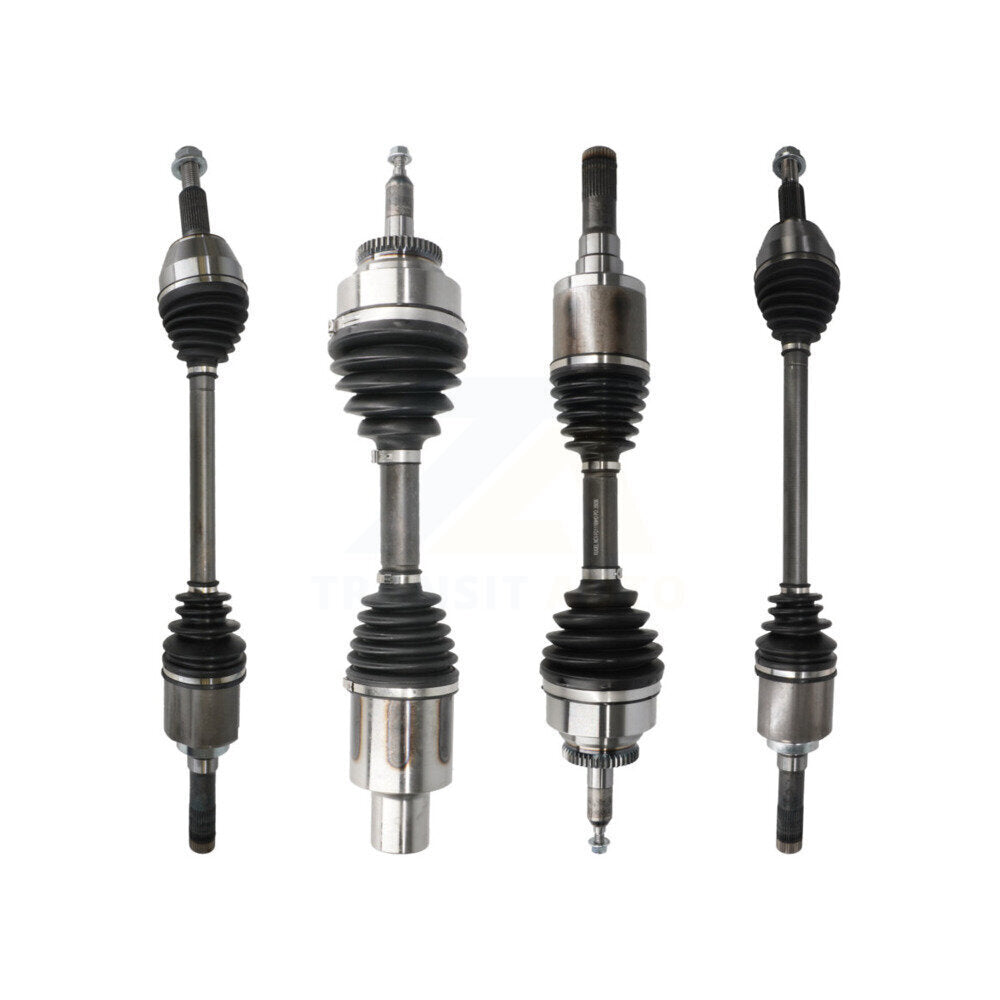 Front Rear CV Axle Drive Shaft Kit For 2018-2021 Lincoln Navigator 4WD W 9.75" Ring Gear KCV-100431