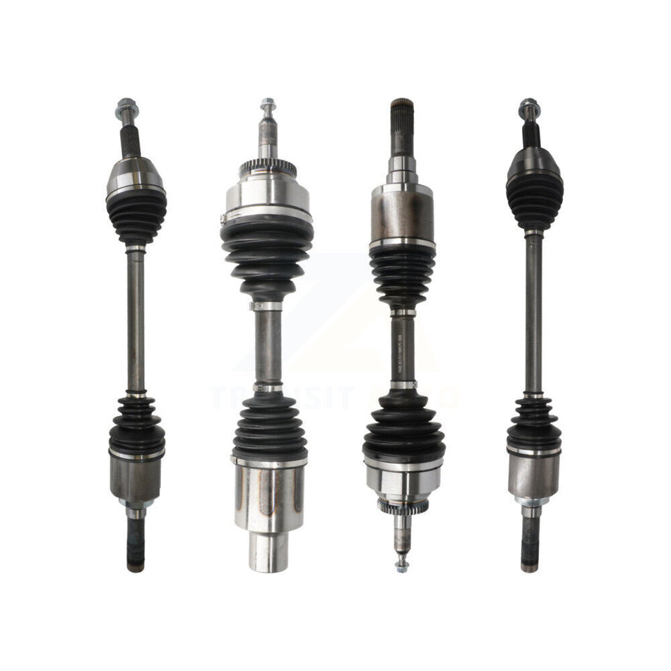 Front Rear CV Axle Drive Shaft Kit For 2018-2021 Lincoln Navigator 4WD W 9.75" Ring Gear KCV-100431