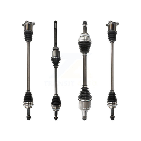 Front Rear CV Axle Shaft Kit For 11-16 Toyota Sienna AWD with 3.5L Automatic transmission KCV-100433