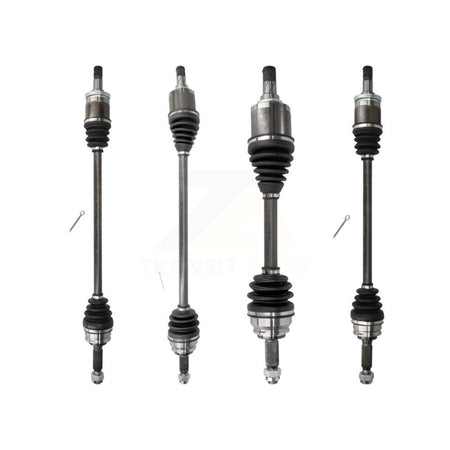 Front Rear CV Axle Shaft Kit For Dodge Caliber FWD with 2.0L Automatic CVT transmission KCV-100444