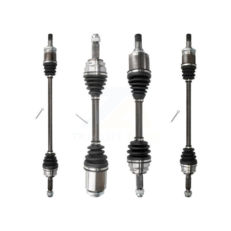 Front Rear CV Axle Drive Shaft Complete Assembly Kit For Dodge Caliber KCV-100445