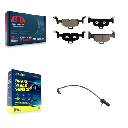 Front Ceramic Disc Brake Pads Wear Sensor Kit For Audi A4 Quattro A5 Sportback allroad A6 KCW-100540