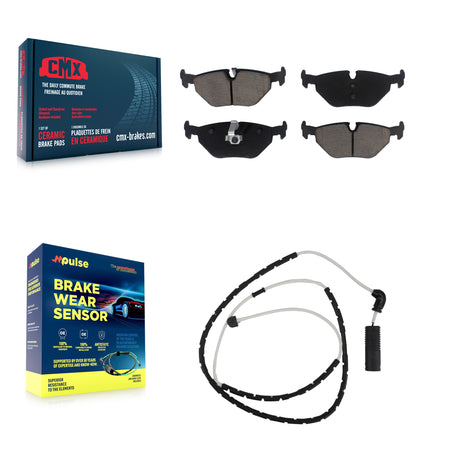 Rear Ceramic Disc Brake Pads And Wear Sensors Kit For BMW Z4 KCW-100779