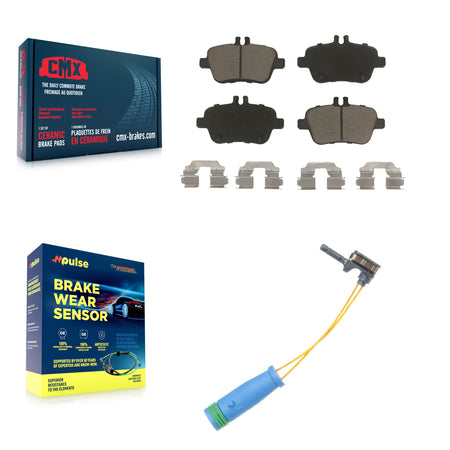 Rear Ceramic Disc Brake Pads And Wear Sensors Kit For Mercedes-Benz CLA250 GLA250 2.0L KCW-100875