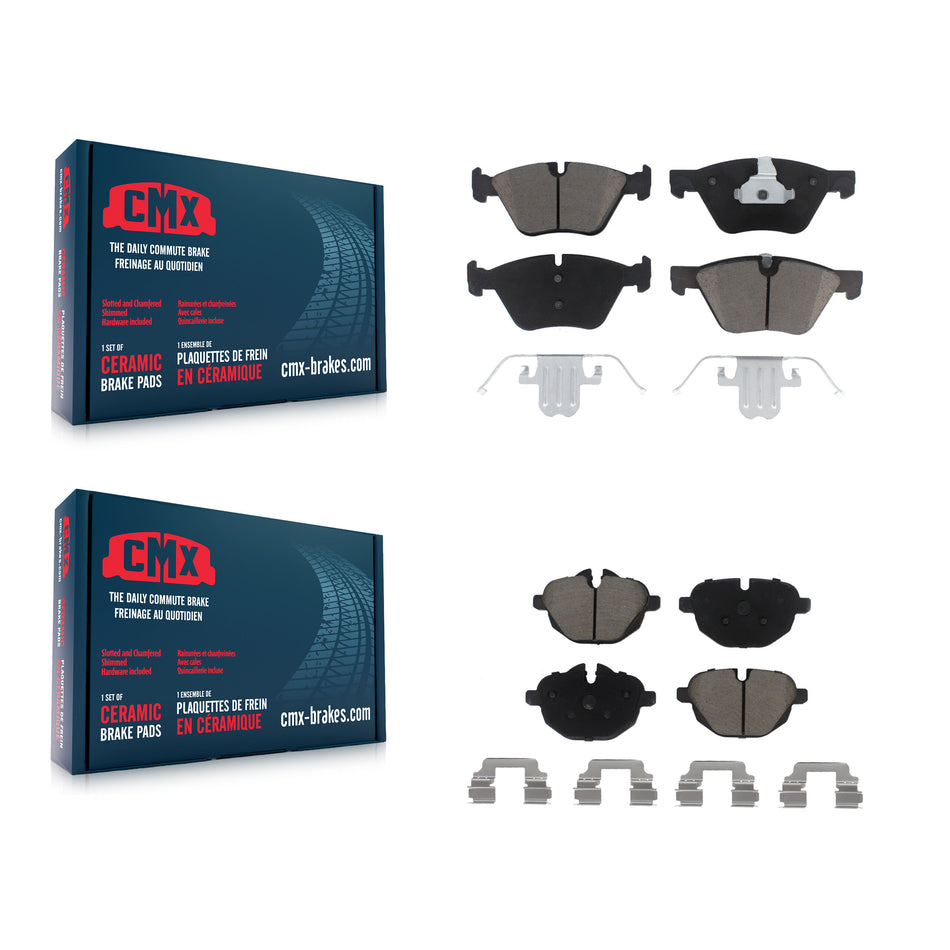 Front Rear Ceramic Brake Pads Kit For BMW 528i xDrive KCX-100008