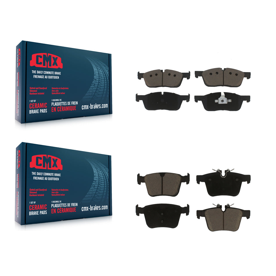 Front Rear Ceramic Brake Pads Kit For Land Rover Jaguar F-Pace Discovery Sport Range Evoque Velar XE XF E-Pace KCX-100271