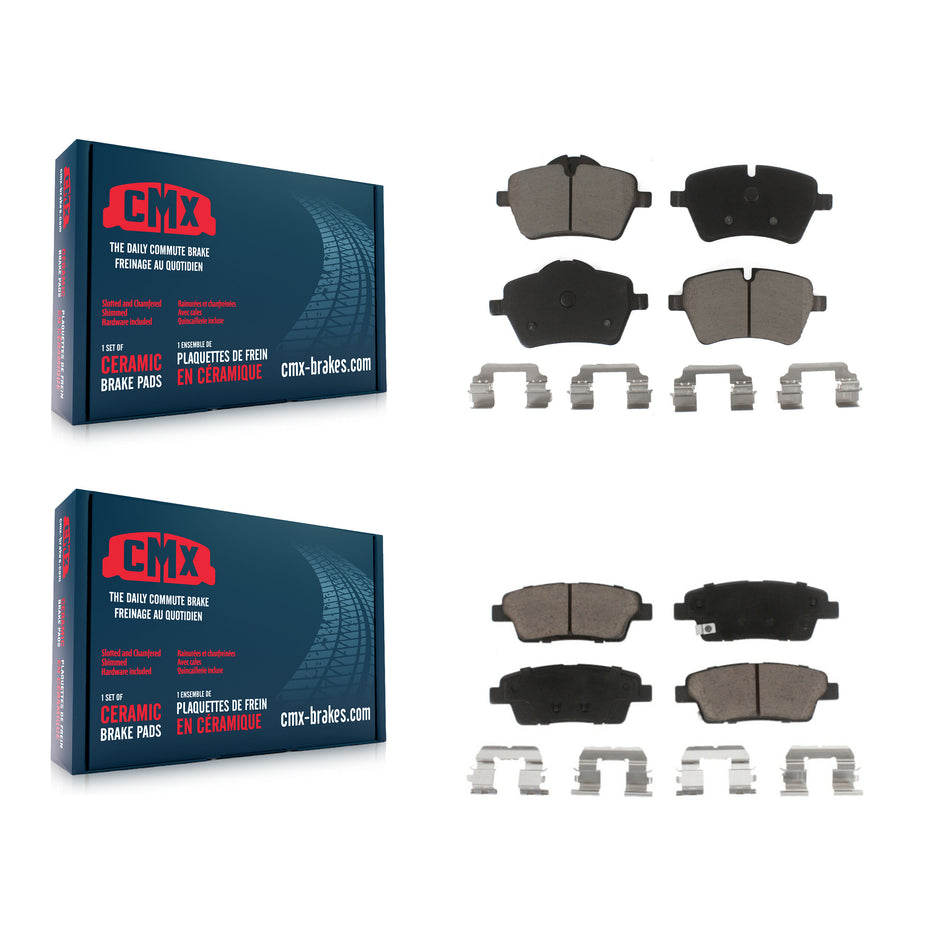Front Rear Ceramic Brake Pads Kit For Mini Cooper Countryman Paceman KCX-100295