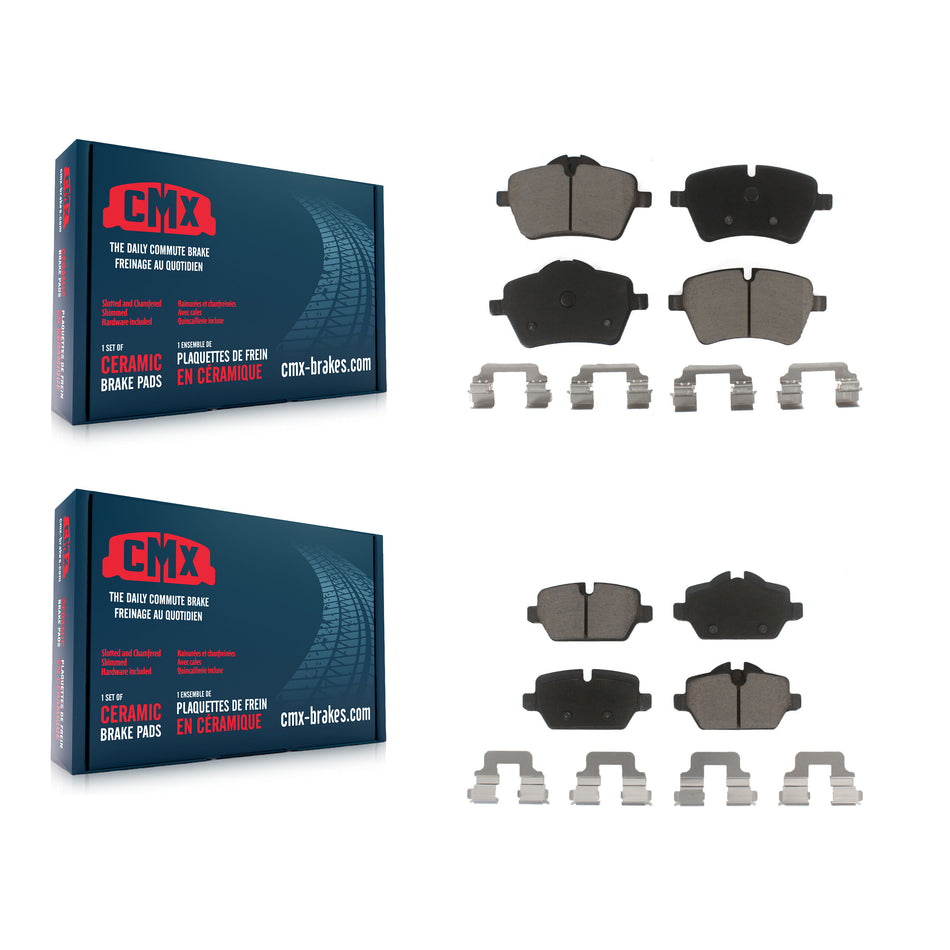 Front Rear Ceramic Brake Pads Kit For Mini Cooper Countryman Paceman KCX-100296