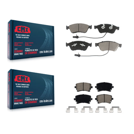 Front Rear Ceramic Brake Pads Kit For Audi A8 Quattro S6 S8 Volkswagen Phaeton KCX-100321