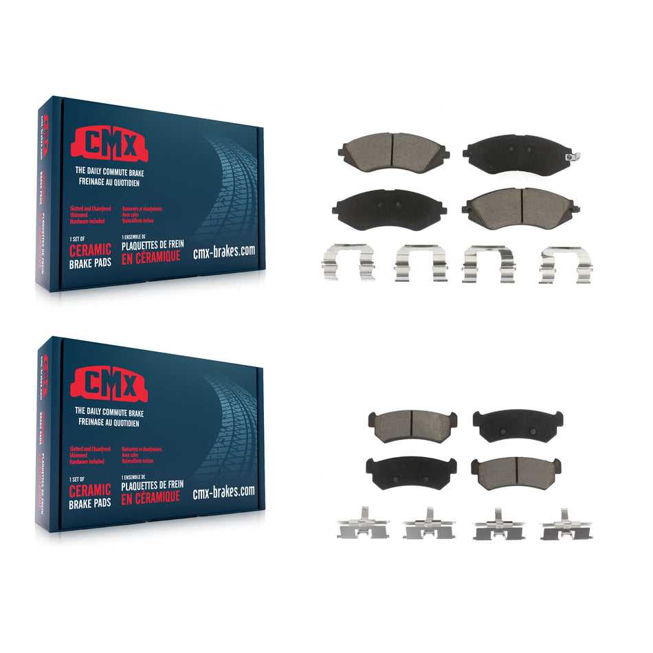Front Rear Ceramic Brake Pads Kit For Suzuki Forenza Reno Chevrolet Optra KCX-100505