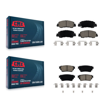 Front Rear Ceramic Brake Pad Kit For Mitsubishi Eclipse Cross With Electric Parking KCX-100530