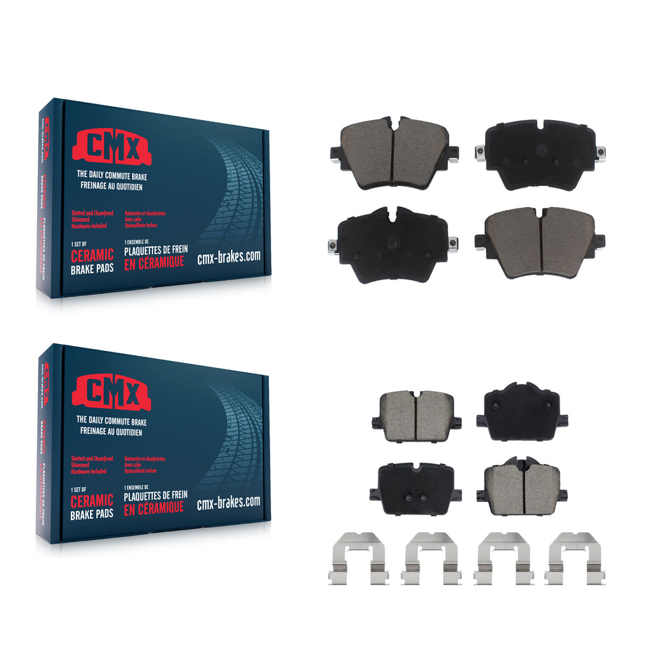 Front Rear Ceramic Brake Pads Kit For BMW 330i xDrive 430i Toyota GR Supra Z4 230i KCX-100596