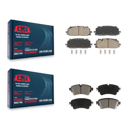 Front Rear Ceramic Brake Pads Kit For Audi S5 Sportback S4 A6 Quattro A7 allroad KCX-100600