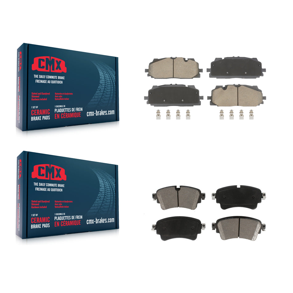 Front Rear Ceramic Brake Pads Kit For Audi S5 Sportback S4 A6 Quattro A7 allroad KCX-100600