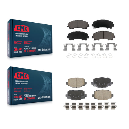Front Rear Ceramic Brake Pads Kit For INFINITI QX50 QX55 KCX-100662