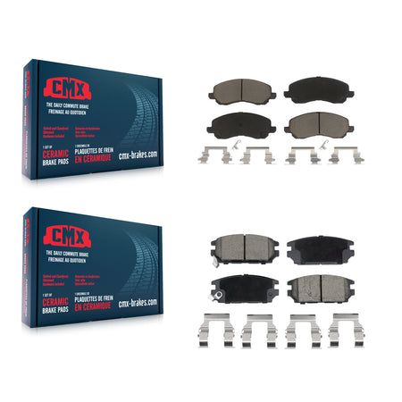 Front Rear Ceramic Brake Pads Kit For Mitsubishi Eclipse Galant KCX-100688