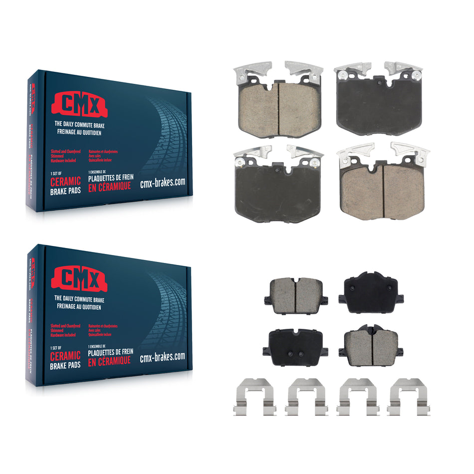 Front Rear Ceramic Brake Pads Kit For BMW i4 Toyota GR Supra KCX-100717