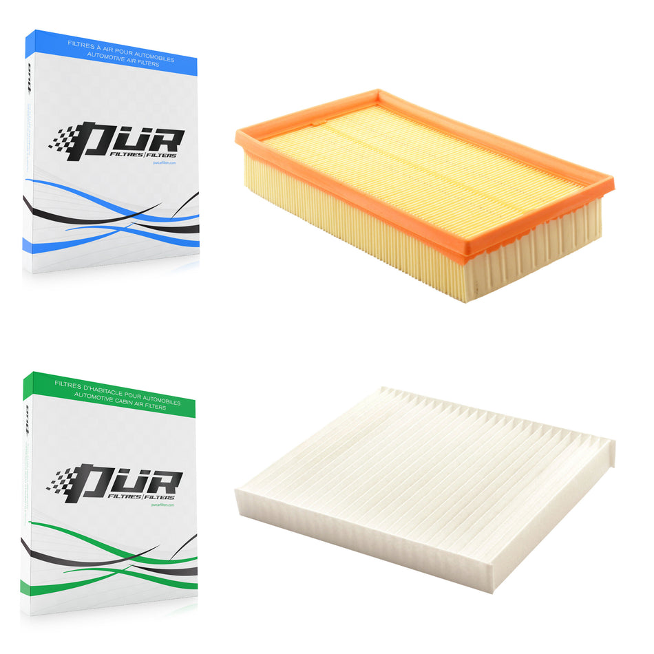 1x Air + 1x Cabin Filter (2 Total) Kit For 2009-2013 Mazda 6 2.5L KFL-100023