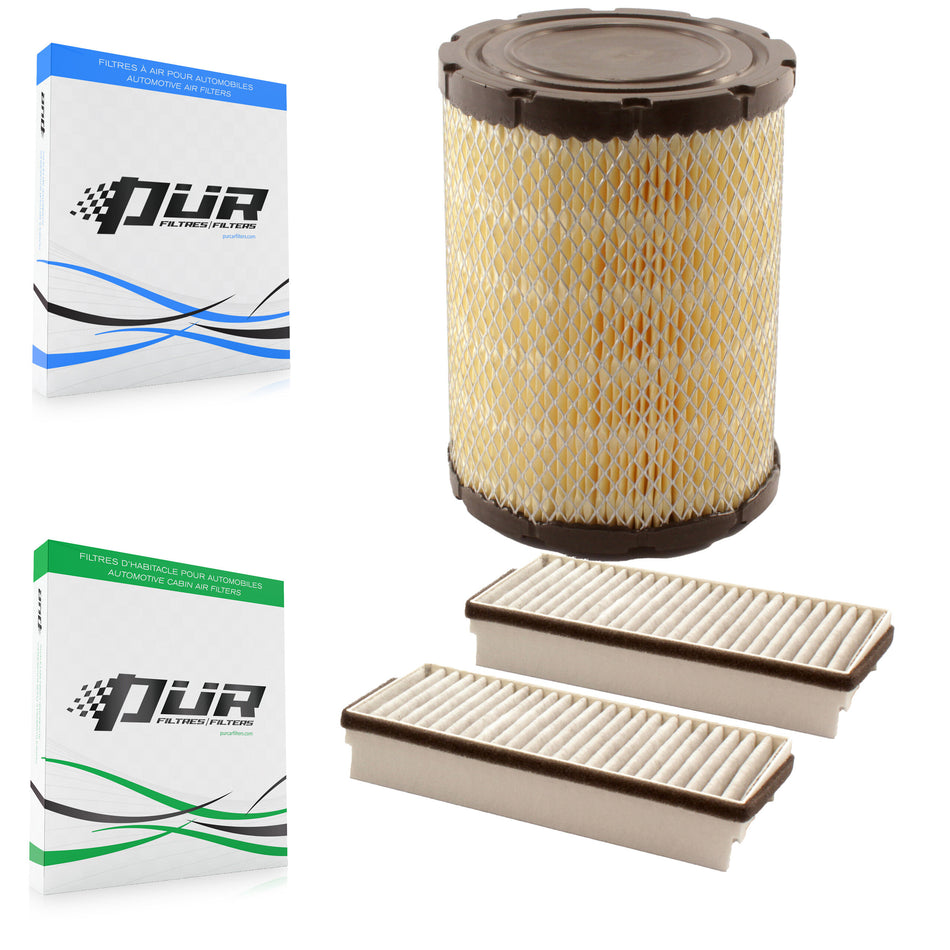 1x Air + 1x Cabin Filter (2 Total) Kit For 2004 Buick Rainier KFL-100027
