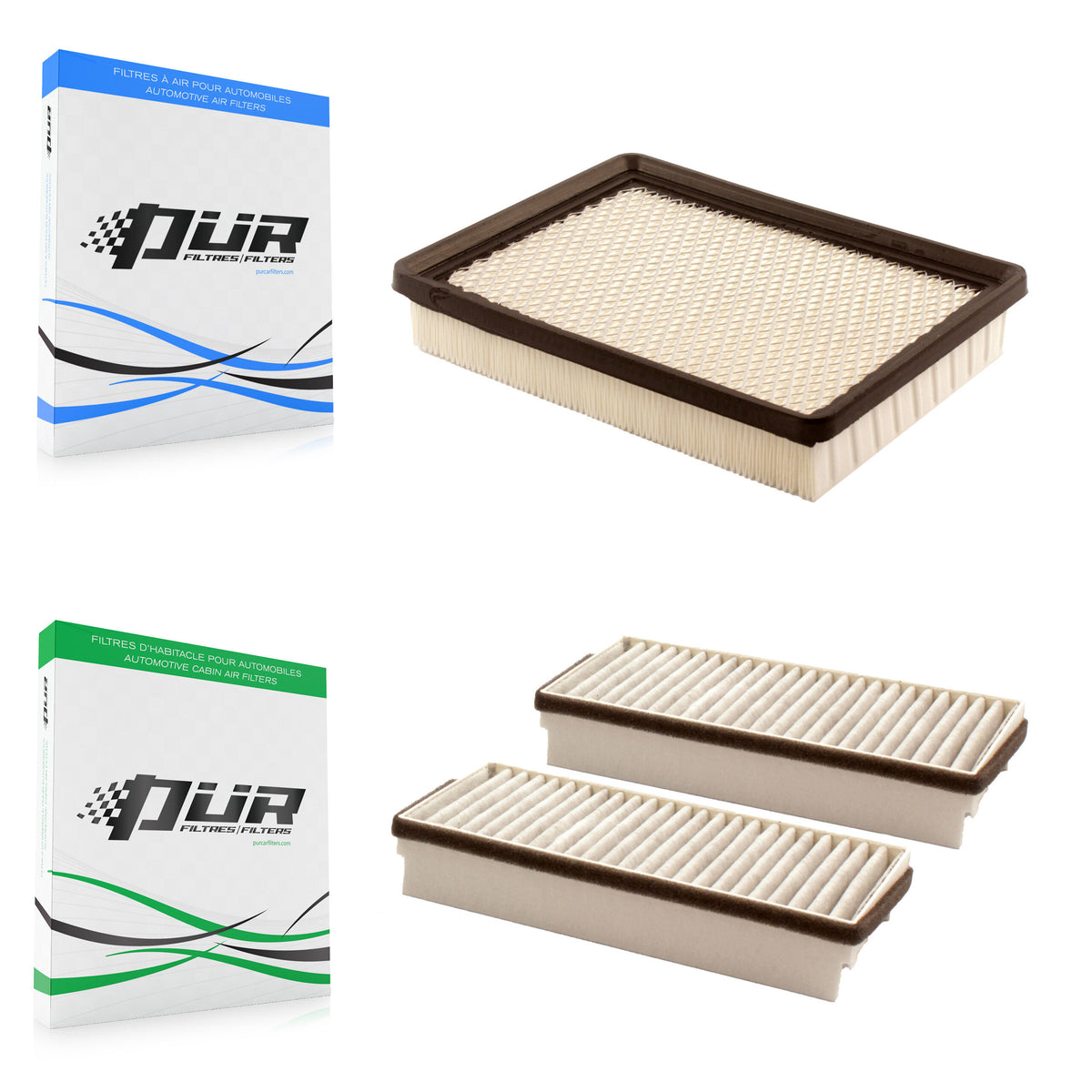 1x Air + 1x Cabin Filter (2 Total) Kit For Pontiac Montana Chevrolet Uplander Buick Aztek KFL-100028